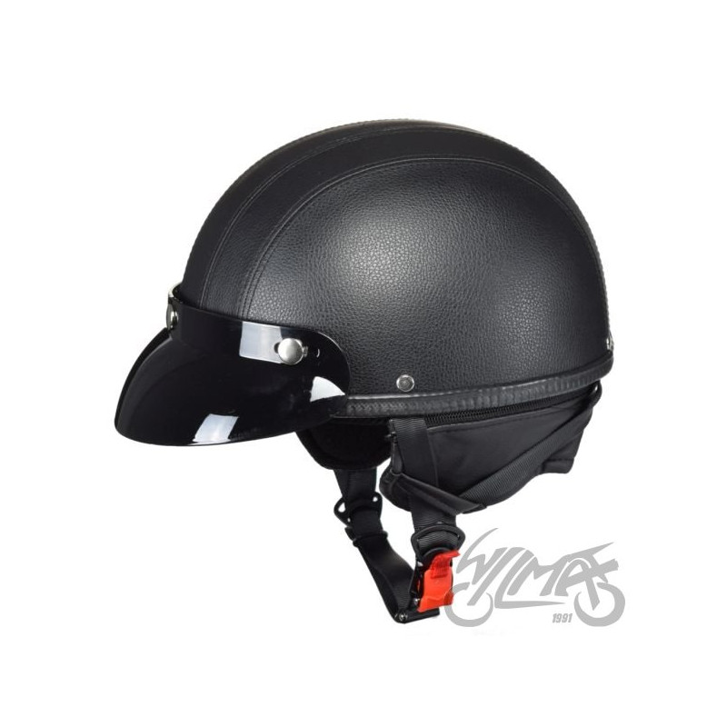 KASK AWINA OTWARTY SKÓRA M TN-8689  CZARNA