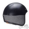 KASK AWINA Z DASZKIEM XXL CZARNA SKÓRA TN-8658