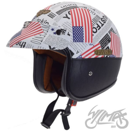 KASK AWINA Z DASZKIEM L USA TN-8658