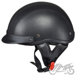 KASK AWINA OTWARTY L TN8689  CZARNA SKÓRA