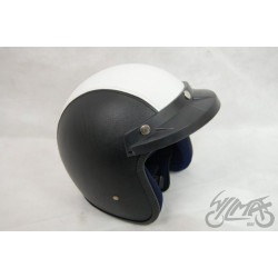 KASK AWINA OTWARTY XXXS TN8658  CZARNA-BIAŁA SKÓRA