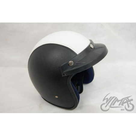 KASK AWINA OTWARTY XXXS TN8658  CZARNA-BIAŁA SKÓRA