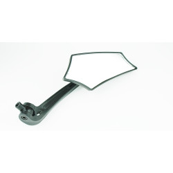 LUSTERKA  KPL. GWINT M10 MOTOCYKLOWE OSTRE - CZARNE