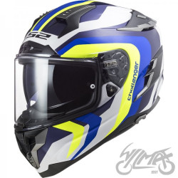KASK LS2 FF327 CHALLENGER GALACTIC WHITE BLUE XS