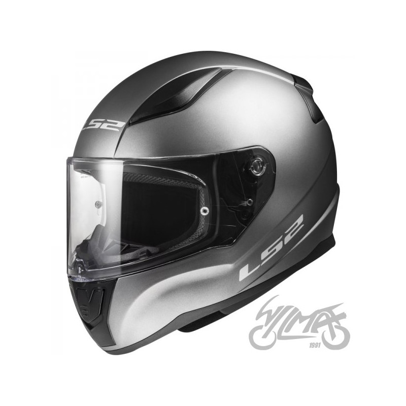 KASK LS2 FF353 RAPID II SOLID MATT TITANIUM-06 S