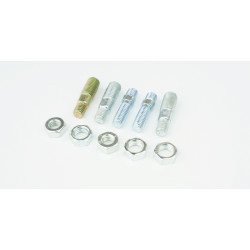 LUSTERKA  KPL. GWINT M10 MOTOCYKLOWE OSTRE - CZARNE