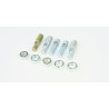 LUSTERKA  KPL. GWINT M10 MOTOCYKLOWE OSTRE - CZARNE