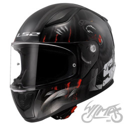 KASK LS2 FF353 RAPID II CLAW BLACK-06 3XL