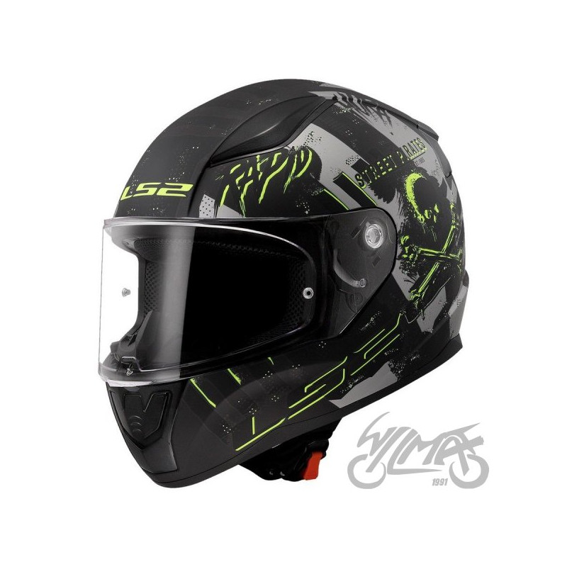 KASK LS2 FF353 RAPID II PIRATES M.TITANIUM-06 S