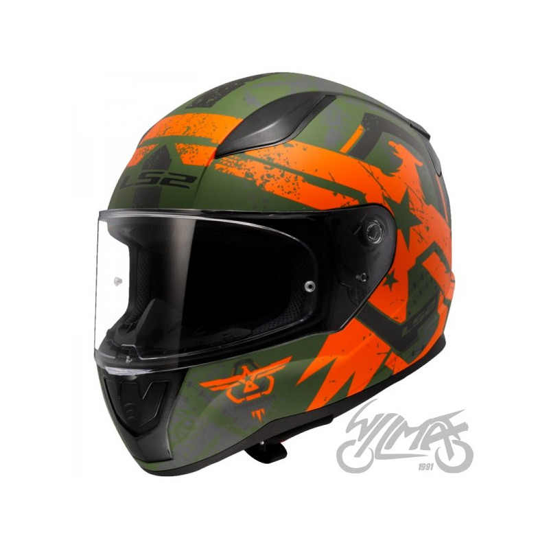 KASK LS2 FF353 RAPID II THUNDER BIRDS M.ORA-06 S