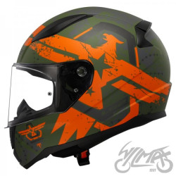 KASK LS2 FF353 RAPID II THUNDER BIRDS M.ORA-06 S