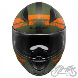 KASK LS2 FF353 RAPID II THUNDER BIRDS M.ORA-06 S