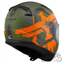 KASK LS2 FF353 RAPID II THUNDER BIRDS M.ORA-06 S