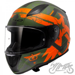 KASK LS2 FF353 RAPID II THUNDER BIRDS M.ORA-06 XXL