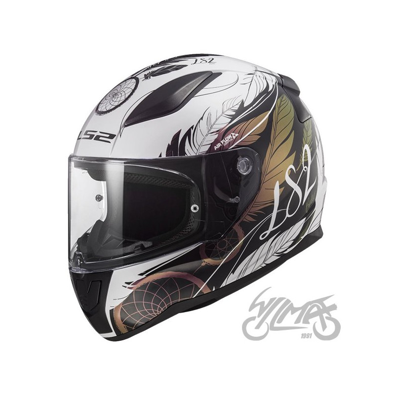 KASK LS2 FF353 RAPID II BOHO WHITE BL. PINK-06 S