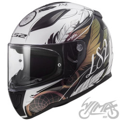 KASK LS2 FF353 RAPID II BOHO WHITE BL. PINK-06 L
