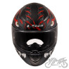 KASK LS2 FF353 RAPID II KAIJU M.BL. RED WHIT-06 XS