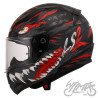 KASK LS2 FF353 RAPID II KAIJU M.BL. RED WHI-06 XXL