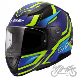 KASK LS2 FF353 RAPID II FLITZ H-V YEL. BLUE-06 L