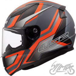 KASK LS2 FF353 RAPID II FLITZ M.ORA.GREY-06 XXL