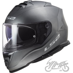 KASK LS2 FF800 STORM II SOLID MATT TITANIUM XXL 06
