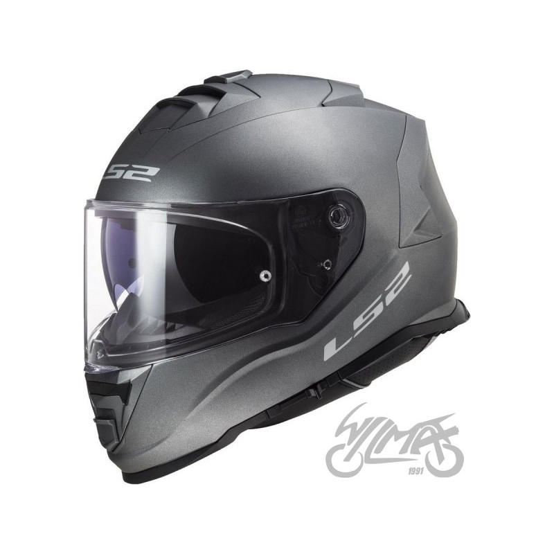KASK LS2 FF800 STORM II SOLID MATT TITANIUM XXL 06