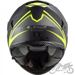 KASK LS2 FF800 STORM II NERVE M.BL. H-V YEL M 06