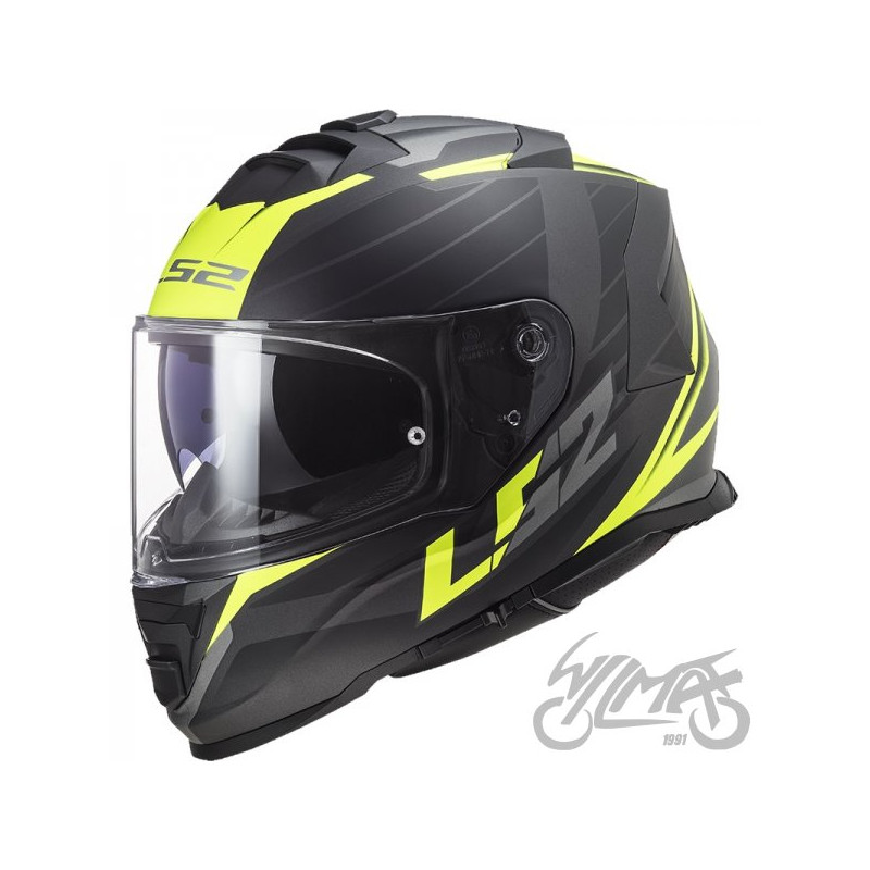 KASK LS2 FF800 STORM II NERVE M.BL. H-V YEL L 06