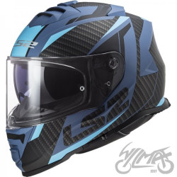 KASK LS2 FF800 STORM II RACER MATT BLUE M 06
