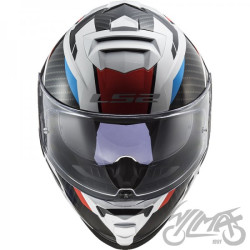 KASK LS2 FF800 STORM II RACER RED BLUE XL 06