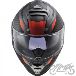 KASK LS2 FF800 STORM II RACER M. TITAN FLUO 3XL 06
