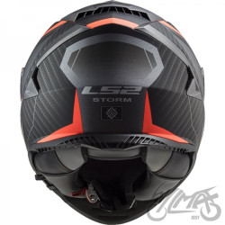 KASK LS2 FF800 STORM II RACER M. TITAN FLUO 3XL 06