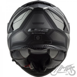 KASK LS2 FF800 STORM II FASTER M. TITANIUM S 06