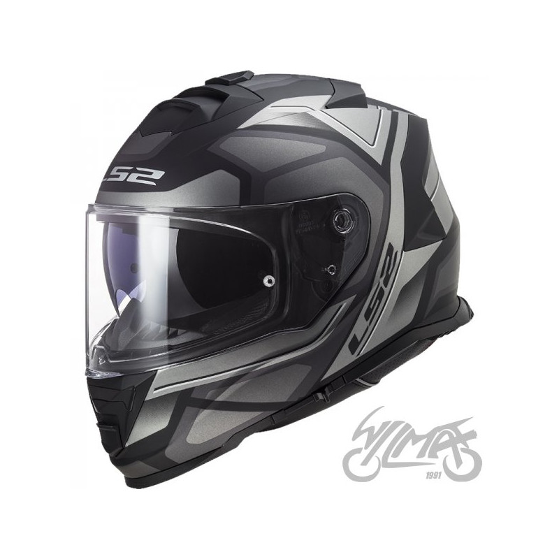 KASK LS2 FF800 STORM II FASTER M. TITANIUM M 06
