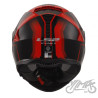 KASK LS2 FF800 STORM II TRACKER BLACK RED-06 XL