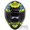 KASK LS2 FF800 STORM II TRACKER BL. H-V YEL-06 XS