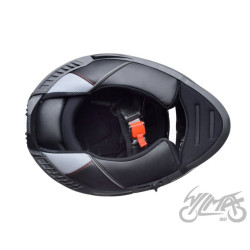 KASK LS2 FF800 STORM II CYBORG H-V YEL GREY-06 XS