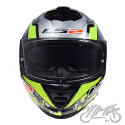 KASK LS2 FF800 STORM II CYBORG H-V YEL GREY-06 XXL