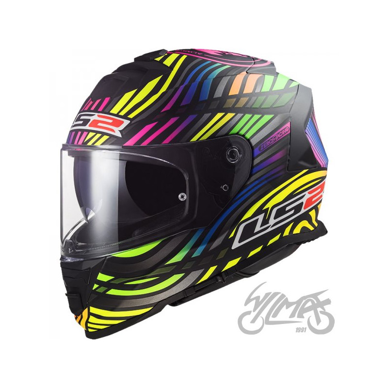 KASK LS2 FF800 STORM II POWER M.BL. RAINBOW-06 XXL