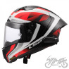 KASK LS2 FF805 THUNDER GP AERO RAUTE WH.RED-06 XL