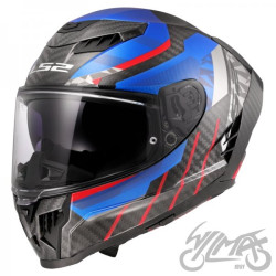 KASK LS2 FF807 DRAGON TRAX BLUE RED XL