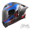 KASK LS2 FF807 DRAGON TRAX BLUE RED XL