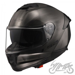 KASK LS2 FF808 STREAM II JEANS TITANIUM-06 3XL