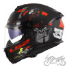 KASK LS2 FF808 STREAM II ANGRY MONKEY B.RED-06 3XL