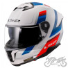 KASK LS2 FF808 STREAM II VINTAGE WH.BL.RED-06 L