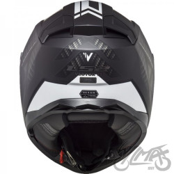 KASK LS2 FF811 VECTOR II SPLITTER BLACK WH.-06 3XL