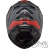 KASK LS2 FF811 VECTOR II SPLITTER M.TIT RED-06 XS