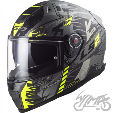 KASK LS2 FF811 VECTOR II TECHBOT M.TIT.Y.-06 XS
