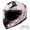 KASK LS2 FF811 VECTOR II DARFLO WHITE-PINK-06 L
