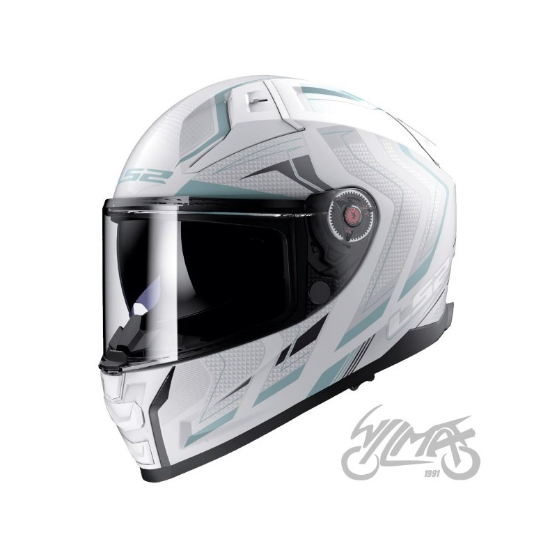 KASK LS2 FF811 VECTOR II ALIZER  M.WH. SIL.-06 XL